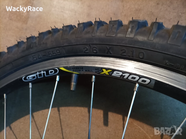 Капли за велосипед 26 цола + касета и гуми, снимка 6 - Части за велосипеди - 52805830