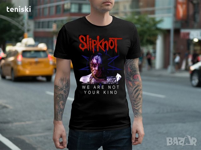 Метъл тениска Slipknot 7 модела и всички размери, снимка 5 - Тениски - 28395274