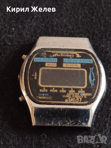 Каса за часовник електронен Стар модел LEVI'S QUARTZ  - 26997, снимка 6 - Други - 36554807