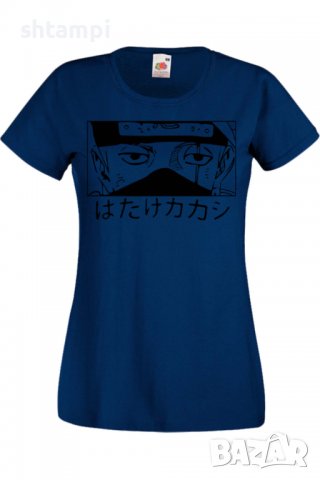 Дамска тениска Naruto Kakashi 03,Анимация,игра,Празник,Повод., снимка 5 - Тениски - 37945917