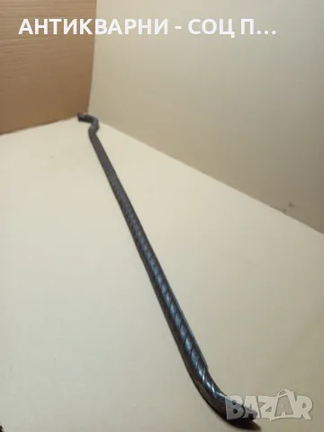 Стар Ръчно Кован Лост Щанга Козикрак Тегло 2.700кг.