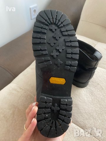 Дамски боти естествена кожа Joy Harper 39номер черни, снимка 4 - Дамски боти - 43347242