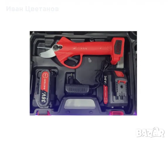 Електрическа ножица за подрязване, снимка 2 - Градински инструменти - 49172082