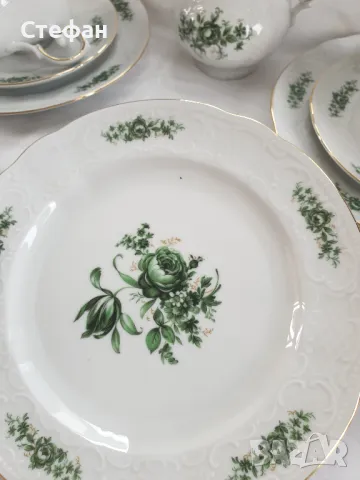 Порцеланов сервиз, снимка 6 - Антикварни и старинни предмети - 50329514
