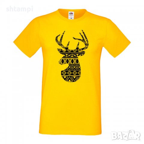 Мъжка тениска Deer 1 Елен Животно,Изненада,Подарък,Празник , снимка 1 - Тениски - 36813687