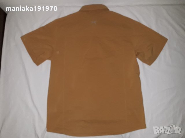 Arcteryx  Orange Short Sleeve Button Shirt (М) мъжка риза Arc’teryx, снимка 5 - Ризи - 33534856