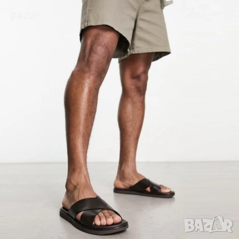 H&M Оригинални Мъжки Чехли Джапанки 41.5-42, снимка 3 - Мъжки чехли - 53387272