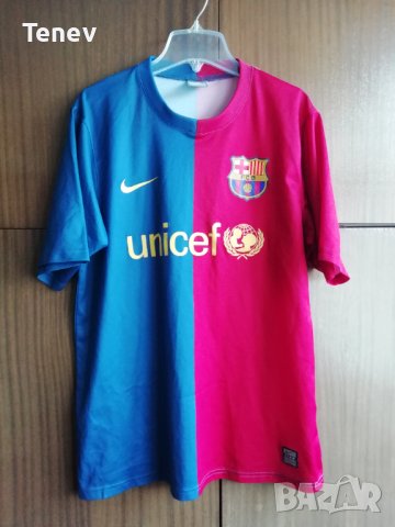 FC Barcelona 2008/2009 Nike оригинална тениска фланелка Барселона екип размер М , снимка 1 - Тениски - 43356205