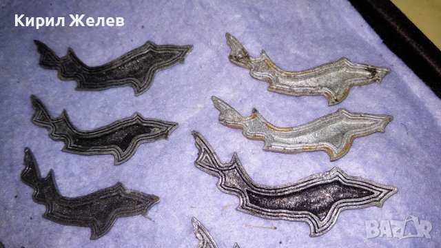 Лот 8 ФИГУРАЛНИ МЕТАЛНИ АРТ АПЛИКАЦИИ РИБА ЩУКА Подходящи и за ХЕНД-МЕЙД УКРАСА БИЖУТА и Друго 34234, снимка 4 - Други ценни предмети - 39062034