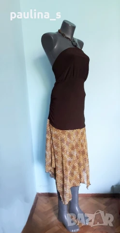 Два различни броя / Еластична рокля "Simclan" и "Entrancy" / голям размер , снимка 12 - Рокли - 36681125