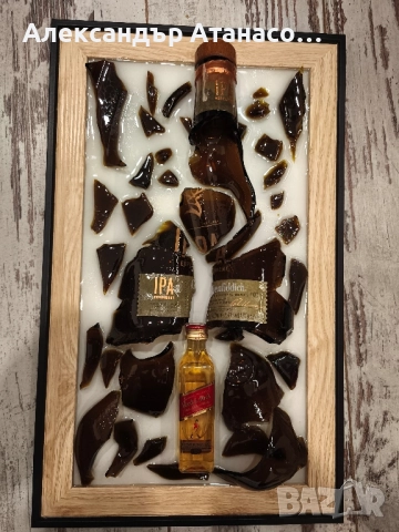 Картини с бутилки, снимка 16 - Декорация за дома - 50296302