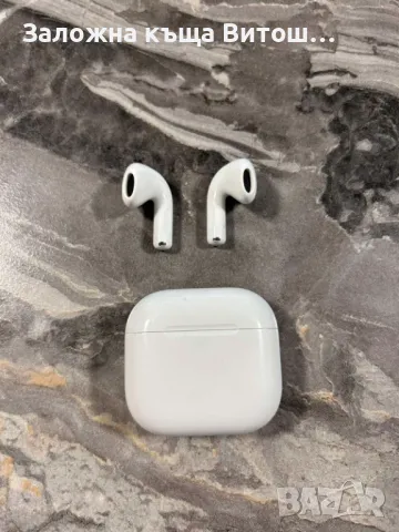 Bluetooth слушалки Airpods 4, снимка 1