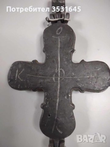 Много стар модел на античен кръст, снимка 4 - Антикварни и старинни предмети - 43023924
