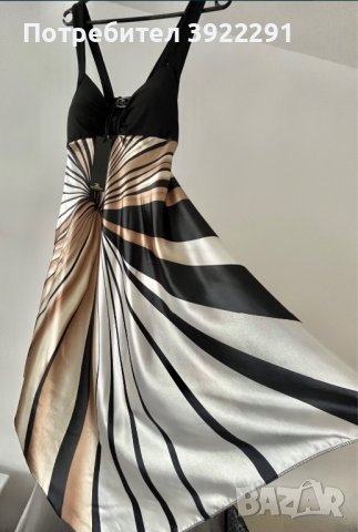 Луксозна рокля Elisabetta Franchi + подарък БЛУЗА, снимка 6 - Рокли - 43396257