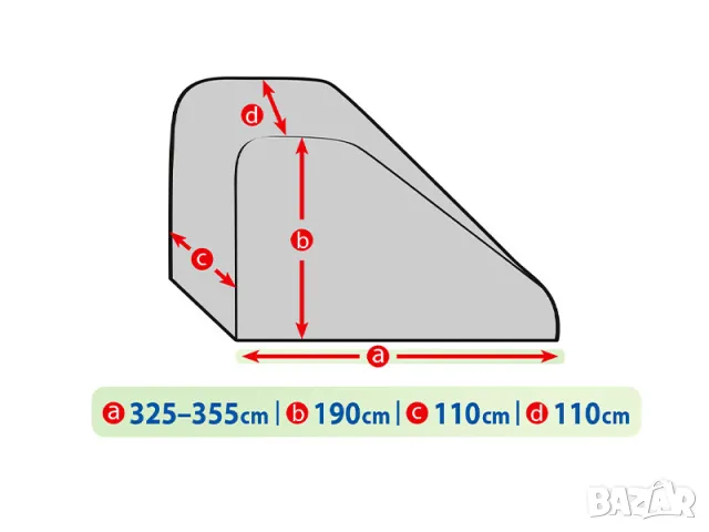 Покривало Kegel за мини багер, снимка 6 - Аксесоари и консумативи - 48745904