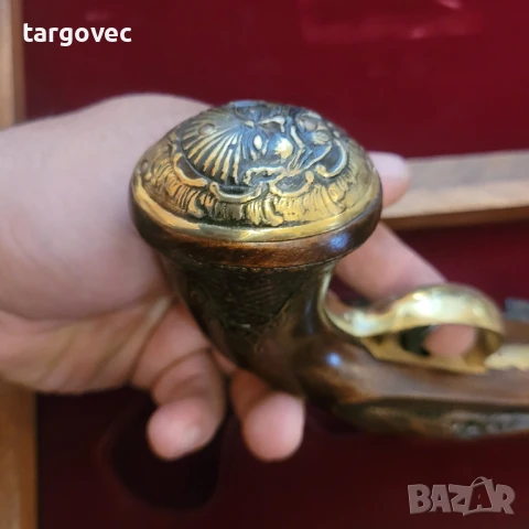 луксозен подарък кремъчен пищов авторски, снимка 4 - Антикварни и старинни предмети - 50559655