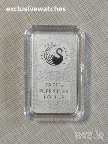 1 oz Perth Mint Lunar Змия 9999 чисто сребро , снимка 4 - Нумизматика и бонистика - 53353667