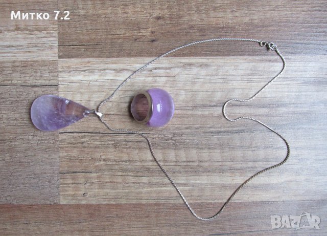 сребърен комплект - 1, снимка 4 - Бижутерийни комплекти - 32274467