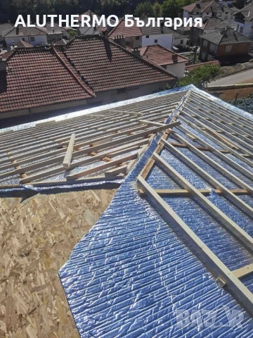  Белгийска топло и шумо - изолация за покрив ,стени и под само в 1 СМ, снимка 13 - Изолации - 37657771