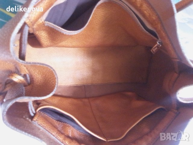 Tod's. Original.  Голям модел кожена чанта, снимка 7 - Чанти - 37197407