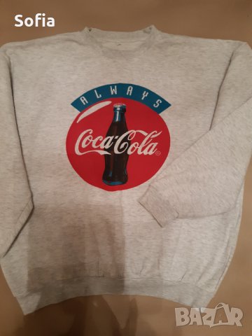 Колекции Coca-Cola / Кока-Кола мъжки/дамски спортно горнище/пуловер/ sweatshirt №ХL и ХХХL - 90-те