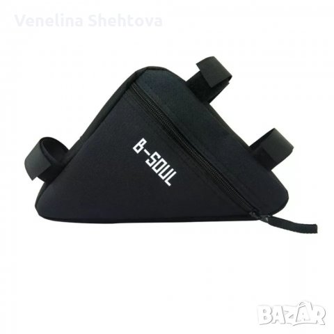 Триъгълна чантичка за колело Чанта за велосипед Водоустойчива, снимка 3 - Аксесоари за велосипеди - 32587891