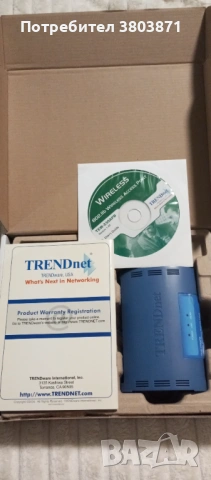 Безжичен рутер Trendnet, снимка 2 - Рутери - 53461691