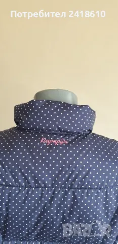 Napapijri Down Womens Vest Size L / XL ОРИГИНАЛ! Дамски Пухен Елек!, снимка 4 - Якета - 49665643