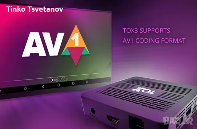 📺 TOX 3 // андроид тв бокс 4+32 GB, снимка 8 - Приемници и антени - 50149268