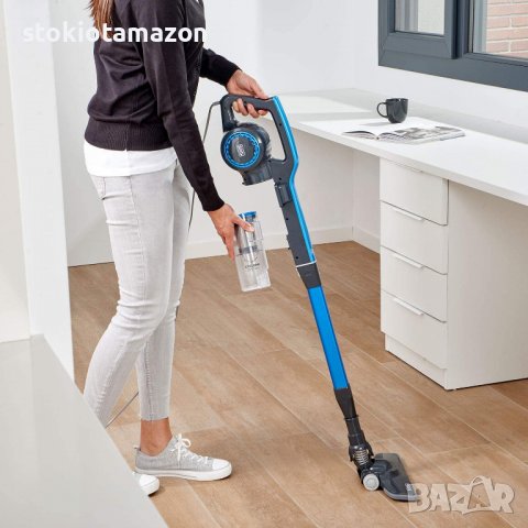 Вертикална прахосмукачка 3 in 1 Black&Decker BXVMS600E, 600W, Син, снимка 5 - Прахосмукачки - 38572354