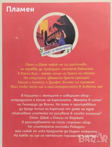 Островът на приключенията. Книга 4: Тайната на изчезналата картина Хелън Мос, снимка 2 - Детски книжки - 49909494