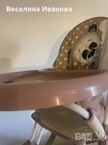 Шезлонг детско столче за хранене, снимка 5 - Детски шезлонги - 52431533
