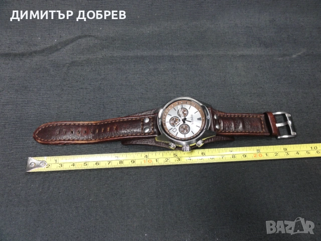 МЪЖКИ ЧАСОВНИК FOSSIL COACHMAN CH2565 ХРОНОГРАФ, снимка 9 - Мъжки - 53260179
