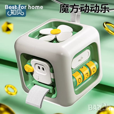 Кубче Монтесори Zhibei - Ранно детско развитие, 12M+ Сензорно развитие на бебета, снимка 2 - Образователни игри - 52278241