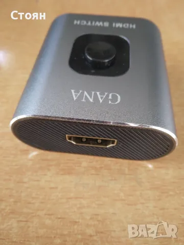 HDMI switch/суич, снимка 3 - Кабели и адаптери - 47687327