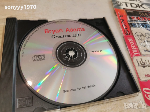 BRAYAN ADAMS CD 0402261737, снимка 9 - CD дискове - 53356172