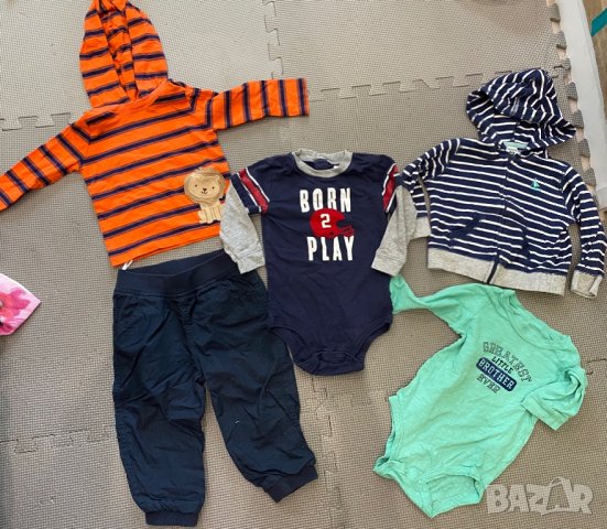 Комплект дрешки за момче 9-12м , снимка 1 - Комплекти за бебе - 28424931