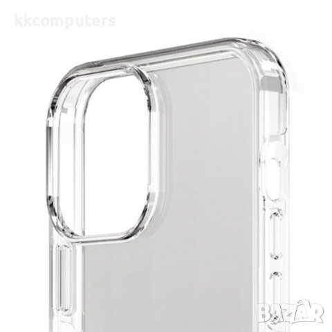 Силиконов кейс MBX 1.8-2mm, За iPhone 14 (6.1), Прозрачен