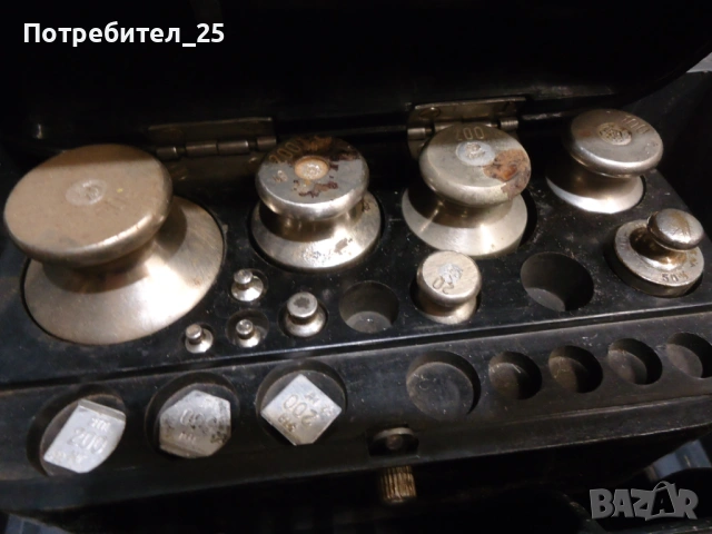 Комплект тежести за кантар, снимка 3 - Други ценни предмети - 53158711