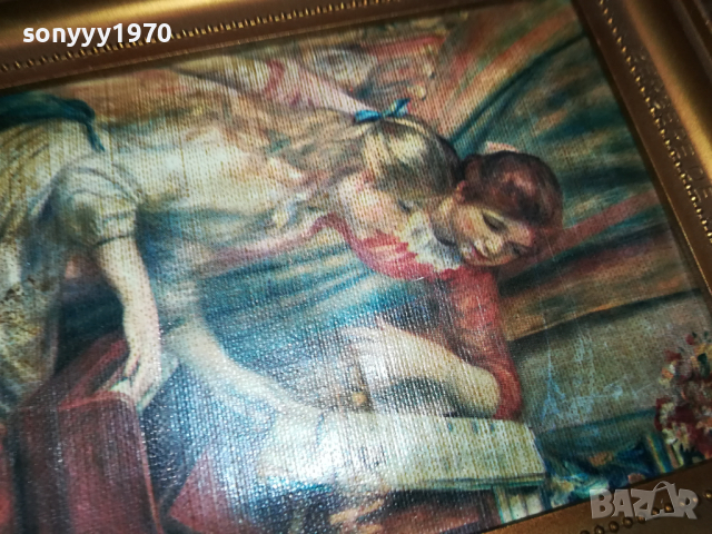 P.A. RENOIR-КАРТИНА ОТ ФРАНЦИЯ 2203240822, снимка 11 - Антикварни и старинни предмети - 44889877