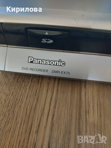DVD pекордер Panasonic , снимка 8 - Плейъри, домашно кино, прожектори - 51677973