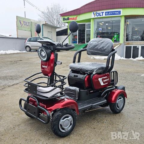 Електрическа четириколка BULLMAX A9, рекуперация, магнитна спирачка, 1500W, 48V/20Ah, снимка 7 - Велосипеди - 53202157