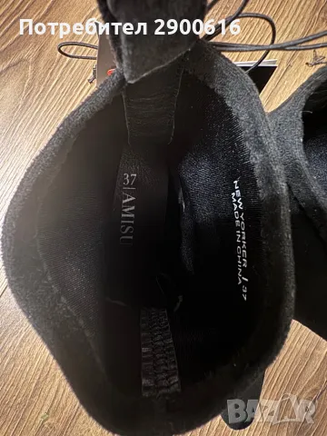 Ботуши Amisu, снимка 7 - Дамски ботуши - 47994673