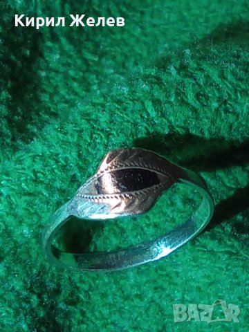 ИЗЯЩЕН АРИСТОКРАТИЧЕН СРЕБЪРЕН РЕТРО АРТ ЕМАЙЛИРАН ПРЪСТЕН ВИСОКА ПРОБА СРЕБРО МАЙСТОРСКО БИЖУ 36453, снимка 11 - Антикварни и старинни предмети - 39666381