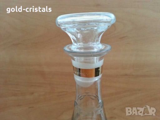 Ретро кристална гарафа, снимка 10 - Антикварни и старинни предмети - 28906214
