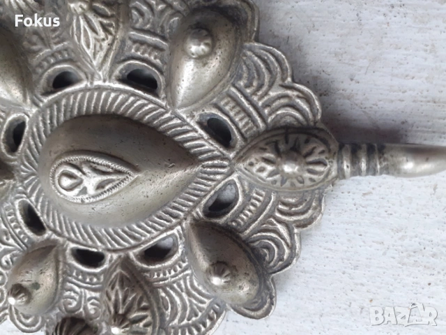 Стар берберски накит фибула закопчалка тока пафта сачан, снимка 6 - Антикварни и старинни предмети - 53409790