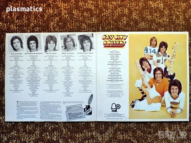 Lp-Vinyl - Bay City Rollers, снимка 2 - Грамофонни плочи - 38549786
