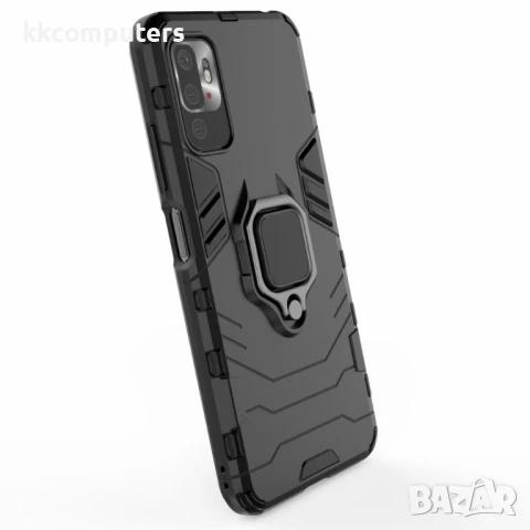 Xiaomi Redmi Note 10 5G Удароустойчив Ring Holder Калъф и Протектор, снимка 8 - Калъфи, кейсове - 50573643