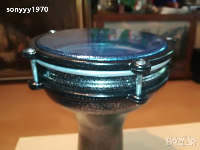 тарамбука-сив металик-30х20см 1005221054, снимка 5 - Ударни инструменти - 36712388