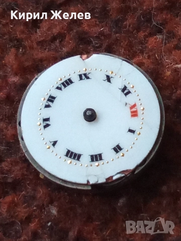 Механизъм с циферблат от стар ръчен часовник 37056, снимка 5 - Мъжки - 52260705